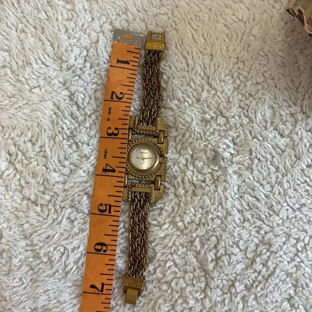 Chicos watch with chains